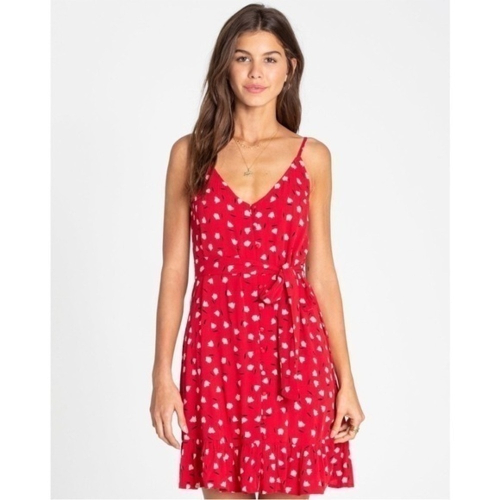 Billabong Air Dancer Red Dress